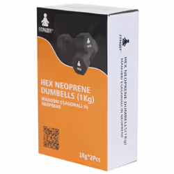 FITPADDY DB2X1BK haltère Haltère au poids fixe 2 kg 2 pièce(s) - Vue supplémentaire 4