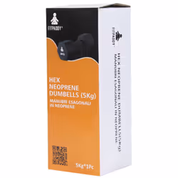 FITPADDY DB1X5BK haltère Haltère au poids fixe 5 kg 1 pièce(s) - Vue supplémentaire 4