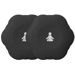 FITPADDY YGPAD01BK tapis de yoga Polyuréthane Noir