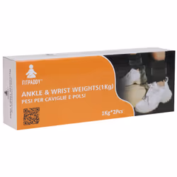 FITPADDY AKWW2X1BK poids pour poignets 2 kg Noir - Vue supplémentaire 4