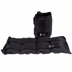 FITPADDY AKWW2X2BK poids pour poignets 4 kg Noir