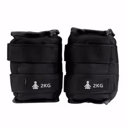 FITPADDY AKWW2X2BK poids pour poignets 4 kg Noir