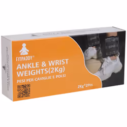 FITPADDY AKWW2X2BK poids pour poignets 4 kg Noir - Vue supplémentaire 4