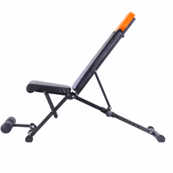 HEAD HA369 banc de musculation Banc de musculation ajustable Dossier réglable Siège ajustable Noir, Orange - Vue supplémentaire 4