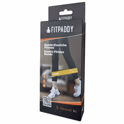 FITPADDY EBND01 bande d'exercice Léger - Moyen - Élevé Latex Noir, Orange, Rouge, Jaune - Vue supplémentaire 3