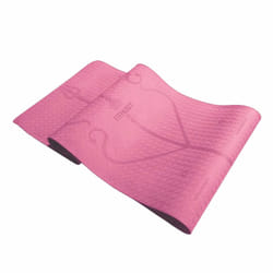 FITPADDY MAT01PK tapis de yoga Élastomère thermoplastique (TPE) Rose