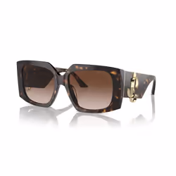 Lunettes de Soleil - JIMMY CHOO - JC 5006U - Papillon - HAVANA/BROWN SHADED - Femme