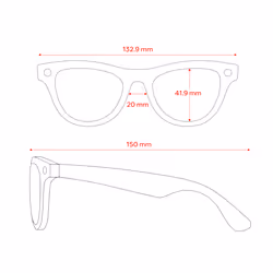 Ray-Ban Meta SK-1001235-01 Lunettesintelligente 32 Go Bluetooth Wifi Appareil photo intégré - Vue supplémentaire 2