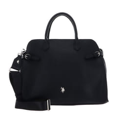 U.S. Pol o ASSN. Sac shopper noir pour femme - Melting Double Handle Bag L 305245