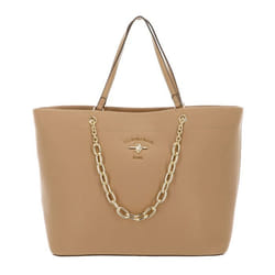 U.S. Pol o ASSN. Sac shopper brun clair pour femme - Stanford Shopping Bag Biscuit 305243