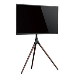 Munari KE088NS support pour téléviseur 55" Noir, Bois