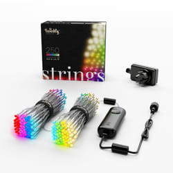 Twinkly Strings (Multicolor + White) Guirlande lumineuse intelligente Wi-Fi/Bluetooth