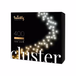 Description du produit Twinkly Cluster Gold & Silver est conçue pour porter la chaleur et l'élégance des teintes blanches cla ...
