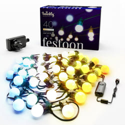 Twinkly Festoon (Gold & Silver) Éclairage de jardin intelligent