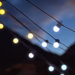 Twinkly Festoon (Gold & Silver) Éclairage de jardin intelligent