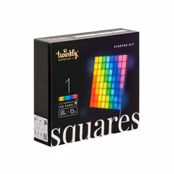 Description du produit Les panneaux muraux LED intelligents révolutionnaires Twinkly Squares redéfinissent complètement l'écl ...