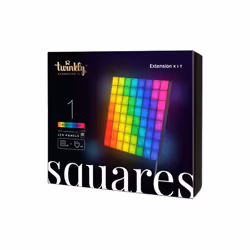 Description du produit Les panneaux muraux LED intelligents révolutionnaires Twinkly Squares redéfinissent complètement l'écl ...