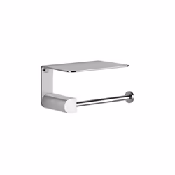 Gessi Rilievo Porte-rouleau de papier toilette avec couvercle Montage mural