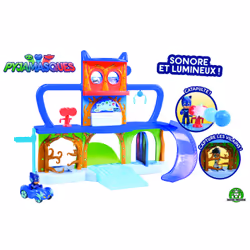 Pyjamasques Playset Quartier Général avec véhicule + figurine Yoyo