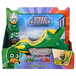 Pyjamasques PJ Masks - Véhicule Speed-Boost Avec Figurine 7,5 cm - Asst