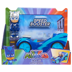 Pyjamasques PJ Masks - Véhicule Speed-Boost Avec Figurine 7,5 cm - Asst