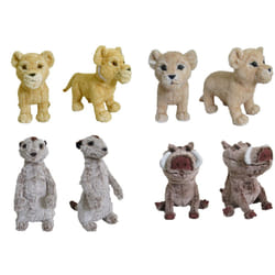 Le Roi Lion Roi Lion - Le Film - Peluche 17 cm avec sons - Asst en présentoir 12 pcs