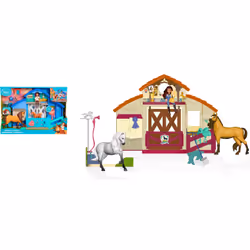 Giochi Preziosi Spirit - Coffret Grange Avec Lucky, Spirit, Poulain & Acc.