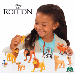 Giochi Preziosi Rl - Le Roi Lion - Coffret 10 Figurines Et Accessoires, 3 an(s), Garçon/Fille, 300 g, Multicolore