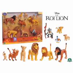 Giochi Preziosi Rl - Le Roi Lion - Coffret 10 Figurines Et Accessoires