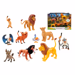 Giochi Preziosi Rl - Le Roi Lion - Coffret 10 Figurines Et Accessoires