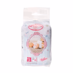 GP TOYS Baby Annabell - Paquet De 5 Couches, 3 an(s), 938,7 g