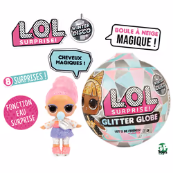 GP TOYS L.O.L. Surprise - Glitter Globe - Asst. En Présentoir 12Pcs, 6 an(s), 250 g