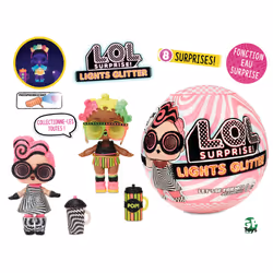 GP TOYS L.O.L. Surprise - Lights Glitter - Asst. En Présentoir 12Pcs, 6 an(s), 130 g