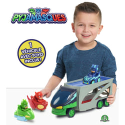 Pyjamasques PJ Masks - Pj Mask Transporteur Avec Véhicule