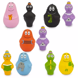 Barbapapa - Blister 2 Personnages Asst., 1 an(s), Couleurs assorties