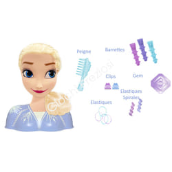 Giochi Preziosi La Reine Des Neiges 2 - Tête À Coiffer - Elsa