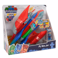 Pyjamasques Pjm - Rescue Jet Avec 1 Fig. 7,5 Cm – Sonore Et Lumineux