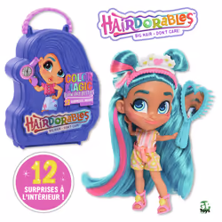 Hairdorables Poupée Surprise - Serie 6 - Color Magic - Asst, Mini poupée, Femelle, 3 an(s), Fille, 120 mm, 250 g
