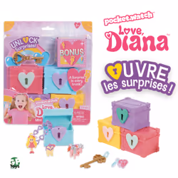 Giochi Preziosi Blister 4 Coffres Surprise