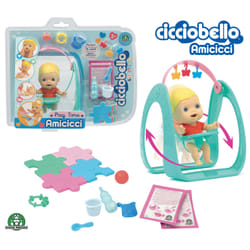 Cicciobello Coffret Balançoire Amicicci avec accessoires