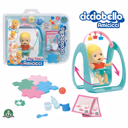 Cicciobello Coffret Balançoire Amicicci avec accessoires