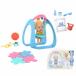 Cicciobello Coffret Balançoire Amicicci avec accessoires