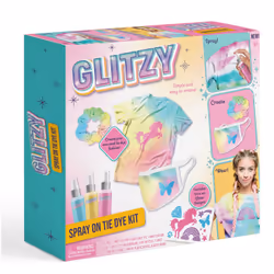 Giochi Preziosi Glitzy - Coffret Spray on Tie & Dye Kit