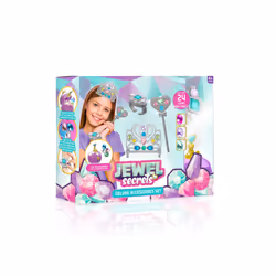 Giochi Preziosi Jewel Secrets - Coffret Bijoux Magiques de Princesse, Kit de fabrication de bijoux pour enfants, 4 an(s), Mul ...
