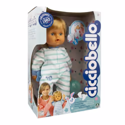 Cicciobello CCB84000, Poupée, Mâle, 2 an(s), Fille, Beige, Bleu, Vert, Blanc