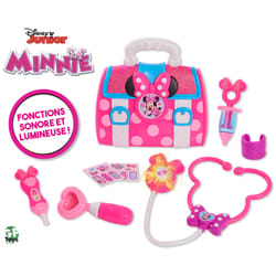 Disney Junior Minnie – Malette de Docteur avec fonctions sonores et lumineuses
