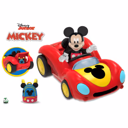 Disney Junior Mickey – Véhicule & Figurine 7.5 cm articulée - Asst