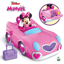 Disney Junior Minnie - Véhicule & Figurine 7.5 cm articulée - Asst