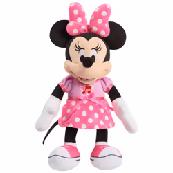 Disney Junior Minnie – Peluche 30 cm – Sonore et Lumineuse