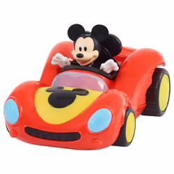 GP TOYS Mickey – Véhicule & Figurine 7,5 cm articulée - Course